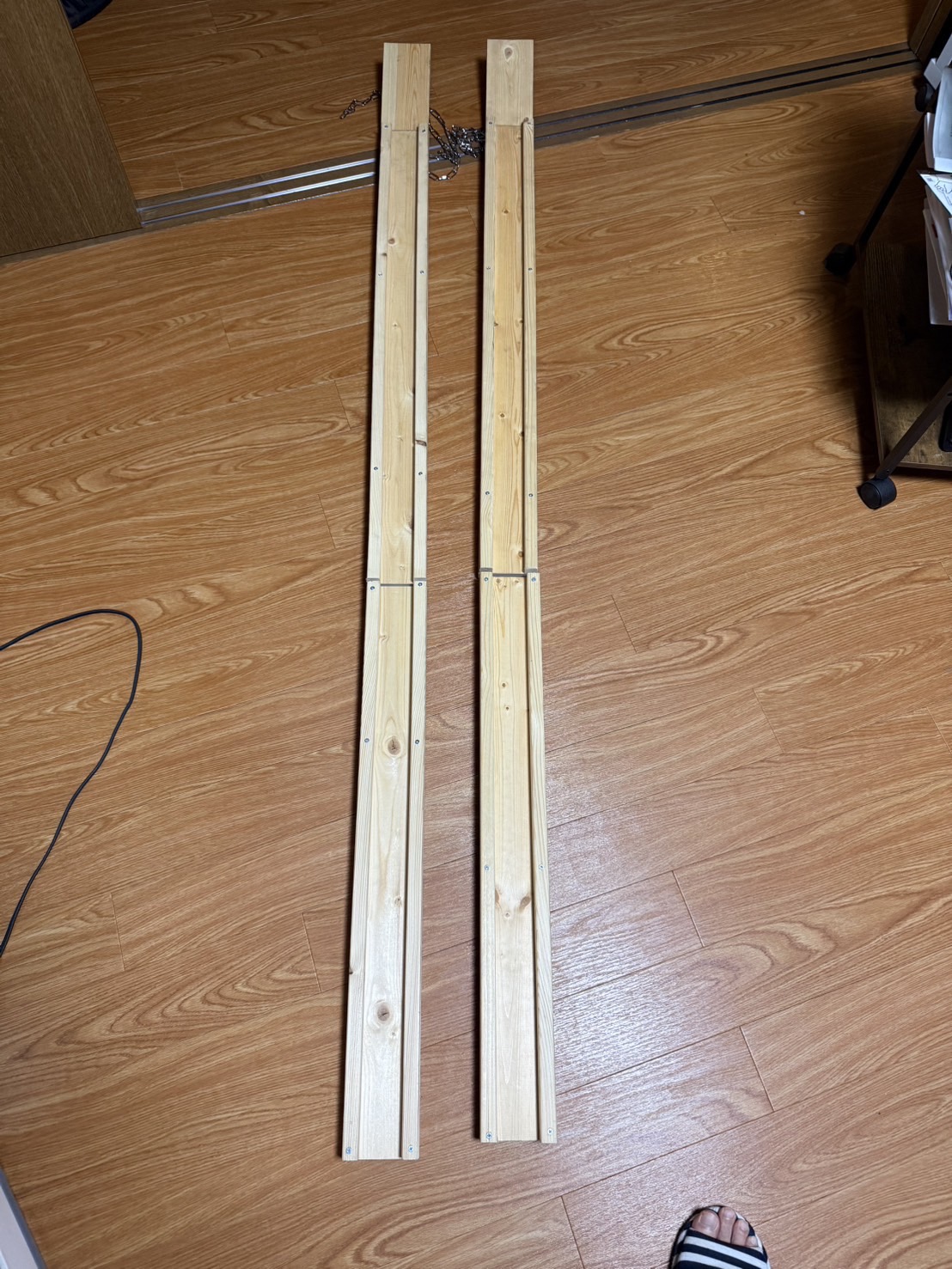 車椅子用スロープ 展開状態